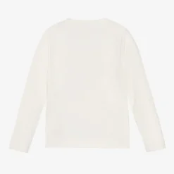 Everything Must Change Tops*Girls Ivory Cotton Disney Top