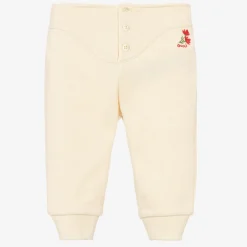 Gucci Trousers*Girls Ivory Cotton Joggers