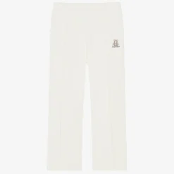 AIGNER Trousers*Girls Ivory Cotton Joggers