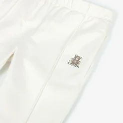 AIGNER Trousers*Girls Ivory Cotton Joggers