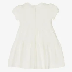 AIGNER Dresses*Girls Ivory Cotton Necklace Print Dress