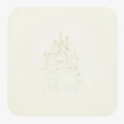 Sofija Gifts|Feeding Accessories*Girls Ivory Cotton Princess Muslins (2 Pack)