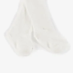 Tartine et Chocolat Tights*Girls Ivory Cotton Tights
