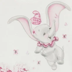 Monnalisa Tops|Tops*Girls Ivory Disney Cotton Tunic Top