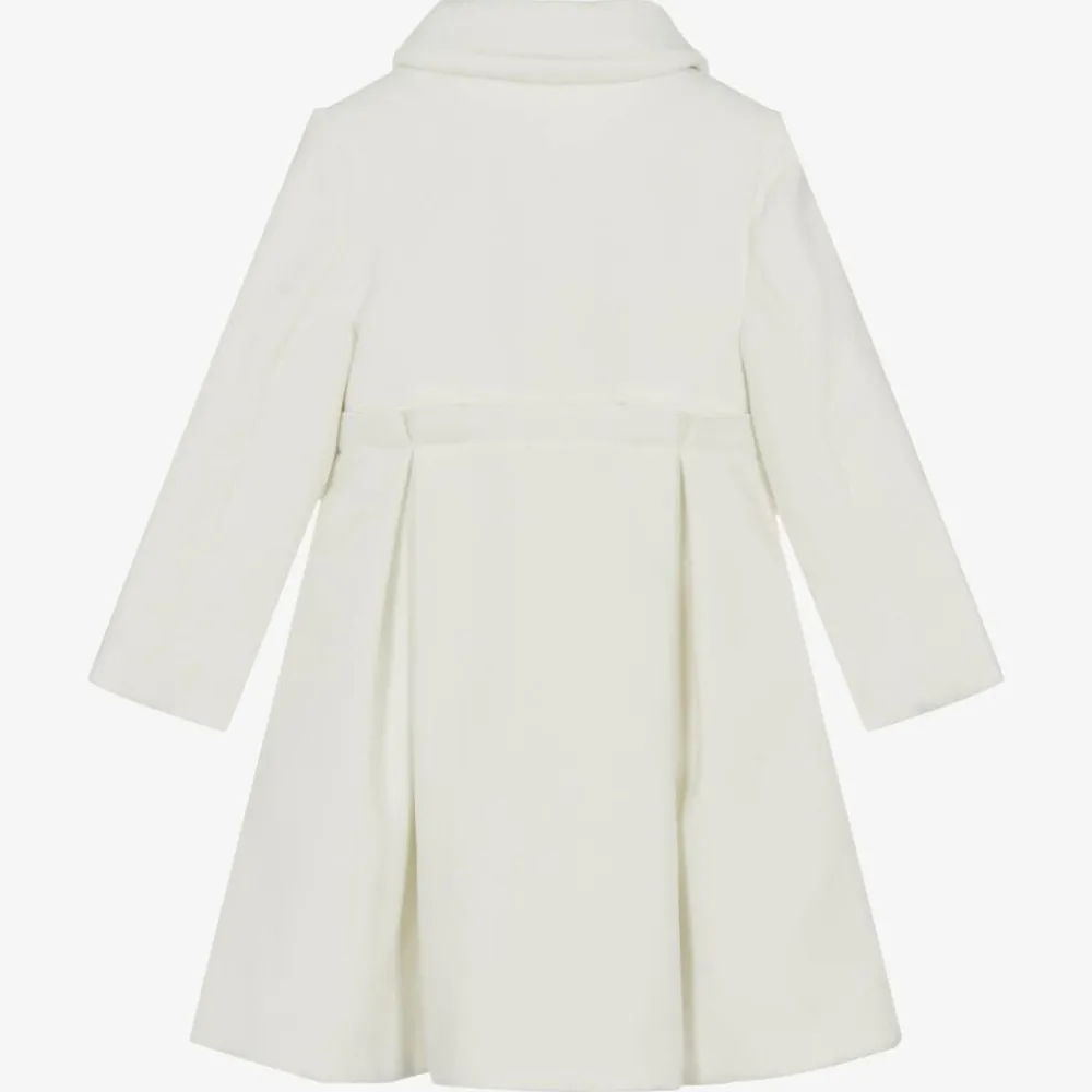 Patachou Coats & Jackets*Girls Ivory Felted Coat