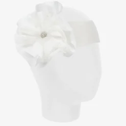 Beau KiD Hair Accessories*Girls Ivory Ruffle Headband