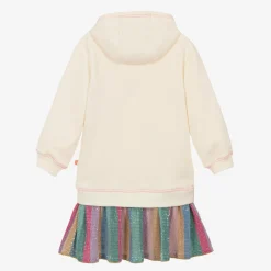 Billieblush Dresses*Girls Ivory Sequin Hooded Dress