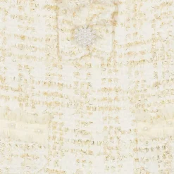 Patachou Dresses*Girls Ivory Tweed Dress