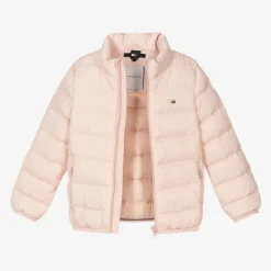 Tommy Hilfiger Coats & Jackets*Girls Light Pink Down Padded Jacket