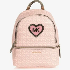Michael Kors Kids Bags*Girls MK Logo Backpack (29cm)