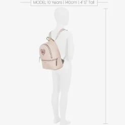 Michael Kors Kids Bags*Girls MK Logo Backpack (29cm)