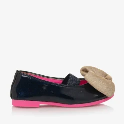 Billieblush Pumps & Ballerinas|Pumps & Ballerinas*Girls Navy Blue Ballerina Pumps