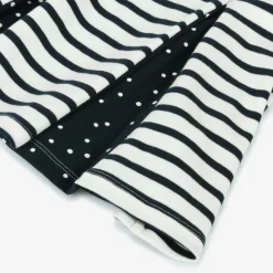 Week-end à la mer Dresses*Girls Navy Blue Breton Stripe Cotton Dress