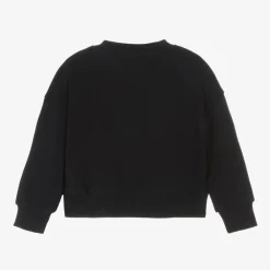 Tommy Hilfiger Tops*Girls Navy Blue Cotton Sweatshirt