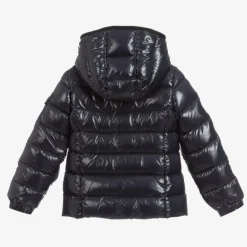 Moncler Enfant Coats & Jackets*Girls Navy Blue Down Bady Puffer Jacket