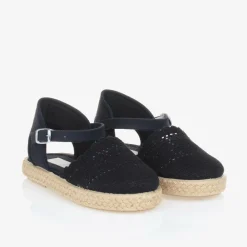 Pisamonas Espadrilles|Espadrilles*Girls Navy Blue Espadrilles