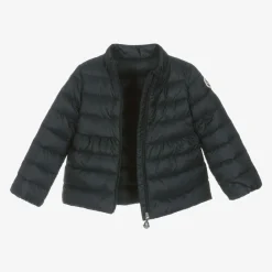 Moncler Enfant Coats & Jackets*Girls Navy Blue Joelle Down Padded Jacket