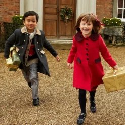 Manuela de Juan Pumps & Ballerinas|Pumps & Ballerinas*Girls Navy Blue Leather Pumps