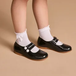 Beatrice amp; George Pumps & Ballerinas|Pumps & Ballerinas*Girls Navy Blue Patent Leather Shoes
