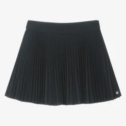 Tartine et Chocolat Skirts*Girls Navy Blue Pleated Skirt