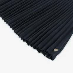 Tartine et Chocolat Skirts*Girls Navy Blue Pleated Skirt