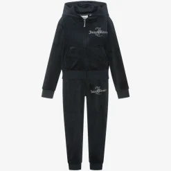 Juicy Couture Tracksuits*Girls Navy Blue Velour Tracksuit