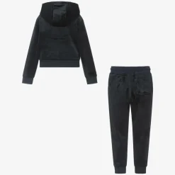 Juicy Couture Tracksuits*Girls Navy Blue Velour Tracksuit