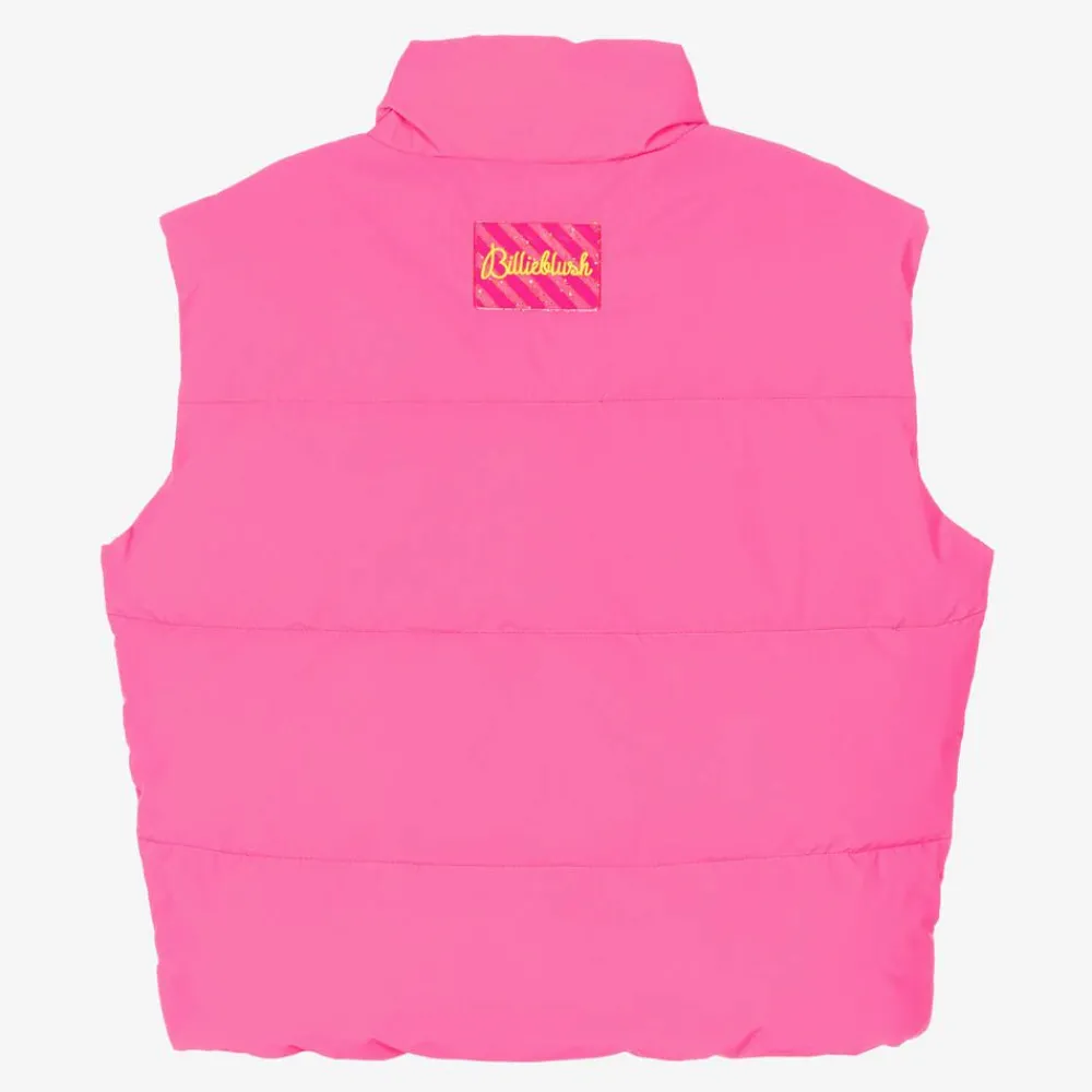 Billieblush Coats & Jackets*Girls Neon Pink Gilet