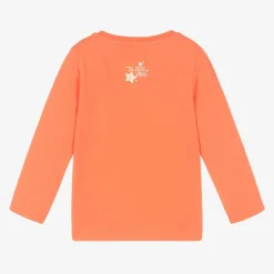 Blade amp; Rose Tops|Tops*Girls Orange Cotton Maura The Mouse Top