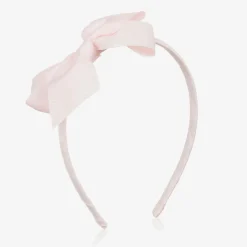 Peach Ribbons Hair Accessories*Girls Pale Pink Bow Hairband