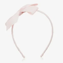 Peach Ribbons Hair Accessories*Girls Pale Pink Bow Hairband