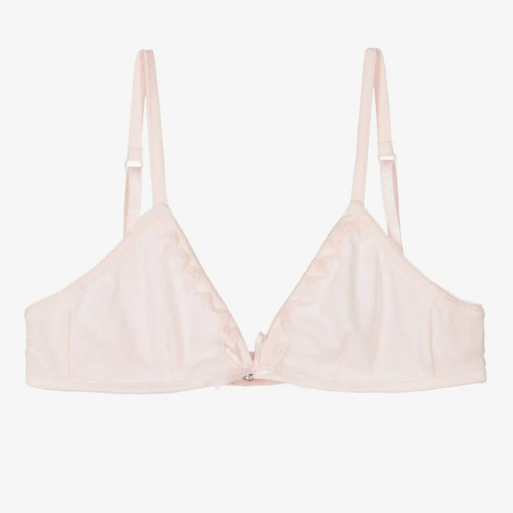 Story Loris Underwear*Girls Pale Pink Modal Bra