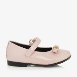 Versace Pumps & Ballerinas|Pumps & Ballerinas*Girls Pale Pink Patent Leather Shoes