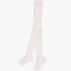 Jacadi Paris Tights*Girls Pale Pink Ribbed Tights