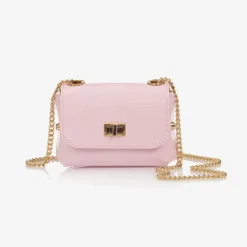Zaccone Bags*Girls Pale Pink Shoulder Bag (14cm)