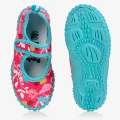 Playshoes Aqua Shoes|Aqua Shoes*Girls Pink & Blue Aqua Shoes