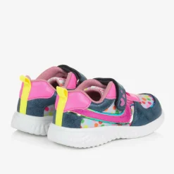 Agatha Ruiz de la Prada Trainers|Trainers*Girls Pink & Blue Dot Print Trainers