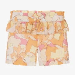 AIGNER Shorts|Shorts*Girls Pink & Orange Cotton Shorts
