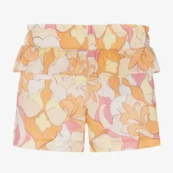 AIGNER Shorts|Shorts*Girls Pink & Orange Cotton Shorts