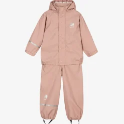 CeLaVi Coats & Jackets*Girls Pink 2 Piece Rainsuit