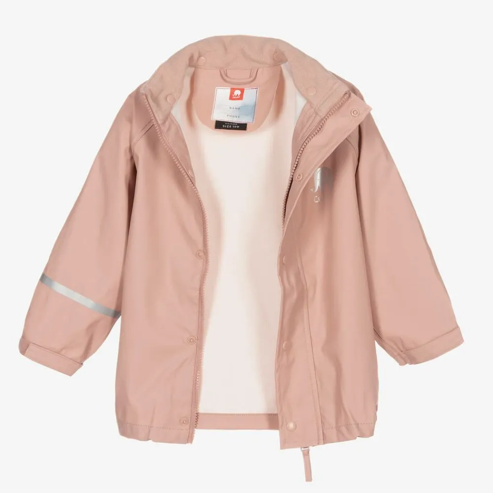 CeLaVi Coats & Jackets*Girls Pink 2 Piece Rainsuit