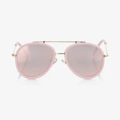 Angels Face Clothing Accessories*Girls Pink Aviator Sunglasses