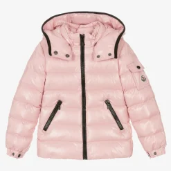 Moncler Enfant Coats & Jackets*Girls Pink Bady Down Padded Jacket