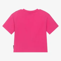 MARC JACOBS Tops*Girls Pink Bag Print Cotton T-Shirt