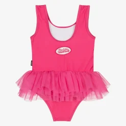 Rock Your Baby Swimwear*Girls Pink Barbie Tutu Swimsuit