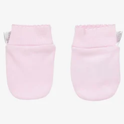 Kissy Kissy Gloves & Mittens*Girls Pink Beary Best Friends Scratch Mittens