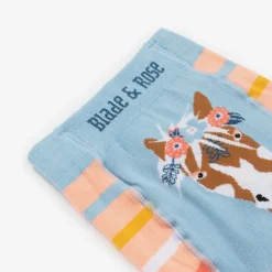 Blade amp; Rose Leggings|Leggings*Girls Pink Bella The Horse Striped Leggings