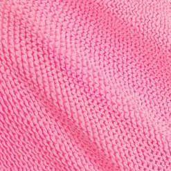 Hunza G Swimwear*Girls Pink Bow Crinkle Swimsuit