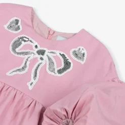 RaspberryPlum Dresses*Girls Pink Bubble Hem Dress