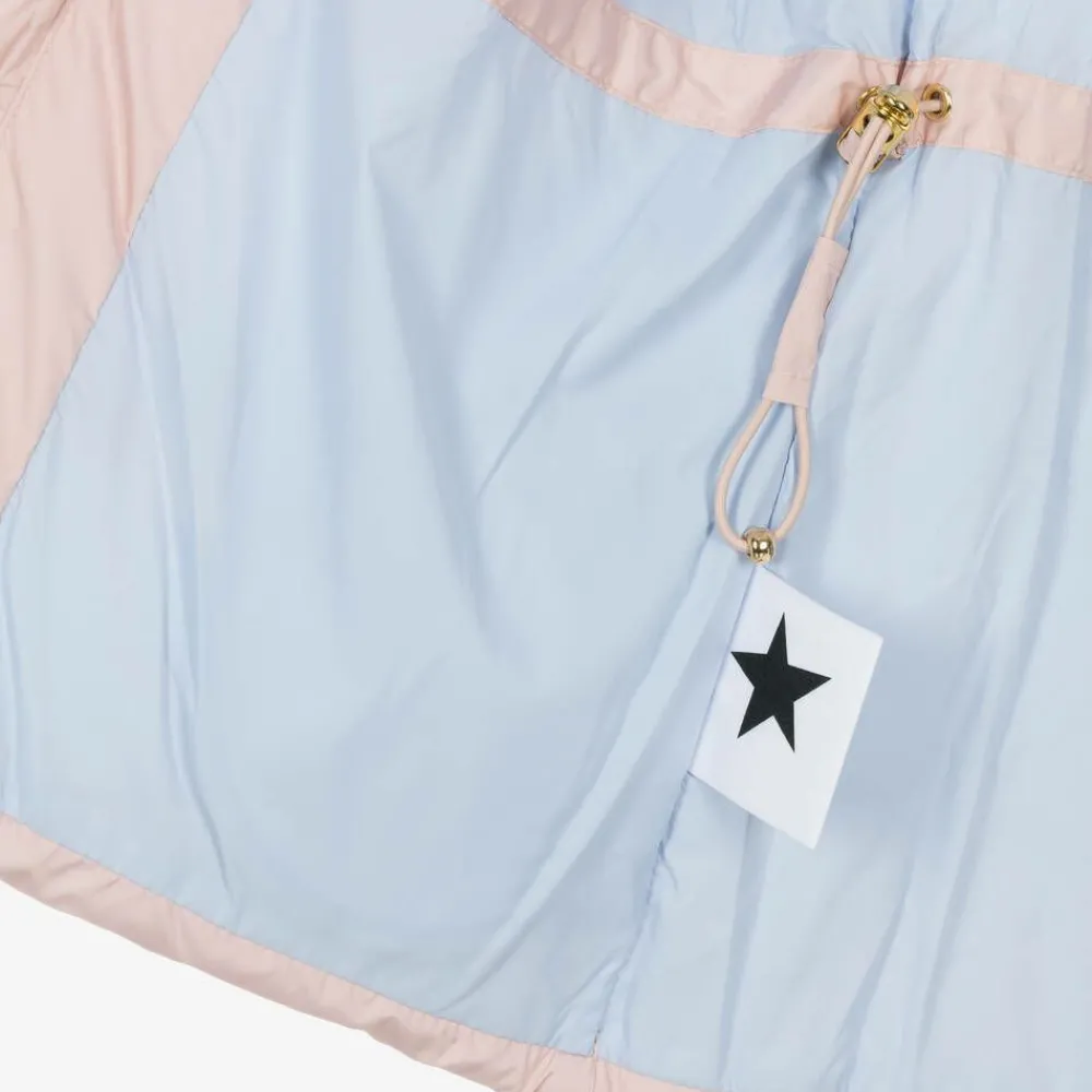 Molo Coats & Jackets*Girls Pink Butterfly Puffer Jacket